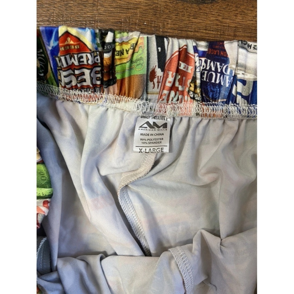 NWT Brief Insanity Beers of America Pajama Lounge Pants Size XL - Picture 4 of 4
